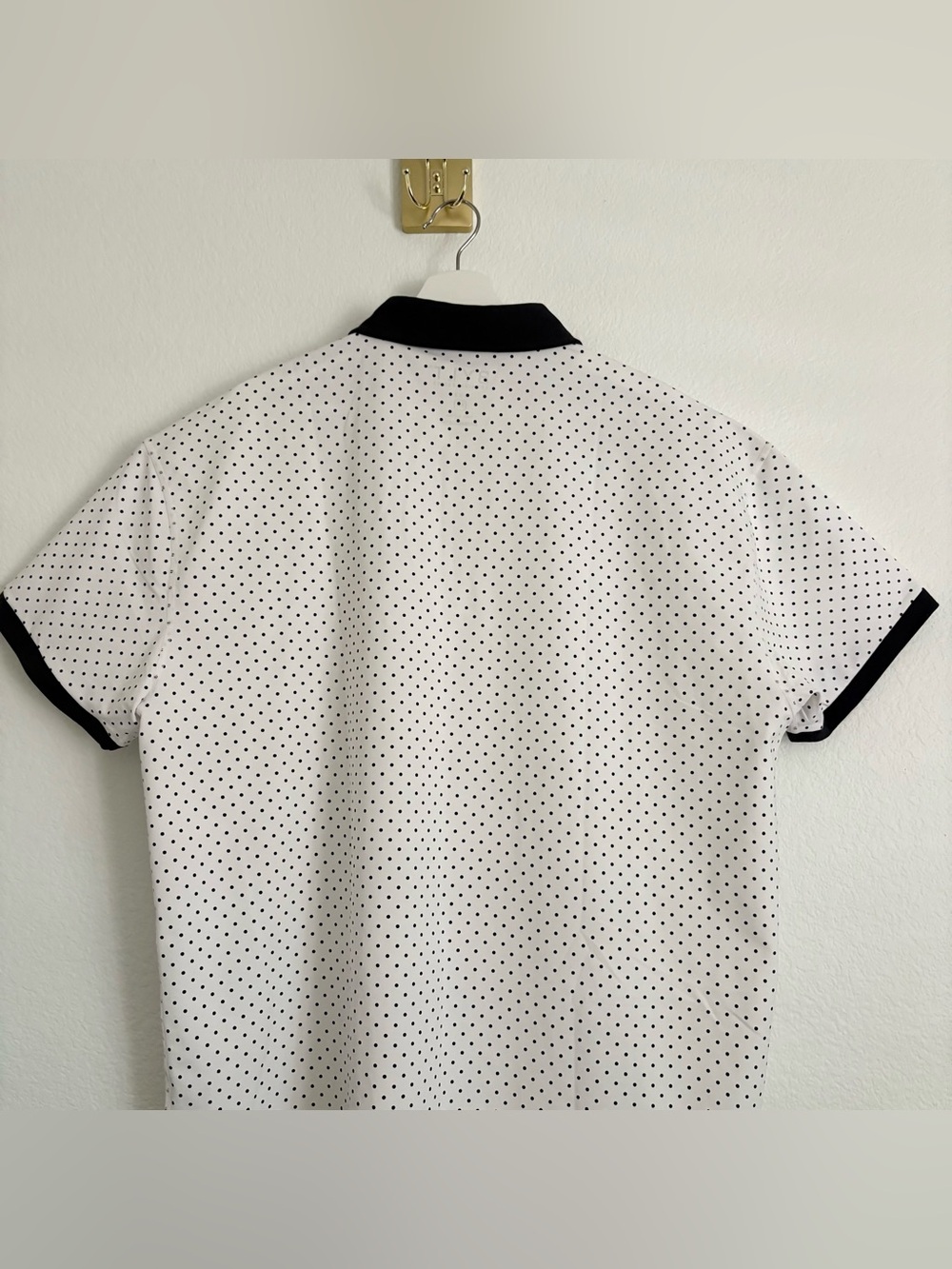 Bylt Men’s Drop Cut Lux Dotted Short Sleeve Polo XXL - Picture 6 of 13